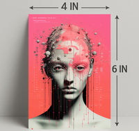 Futuristic Mindscape Poster