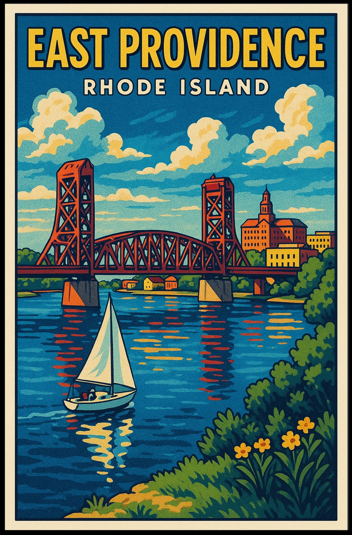 East Providence Rhode Island Poster