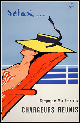 Relax With Chargeurs Réunis Poster