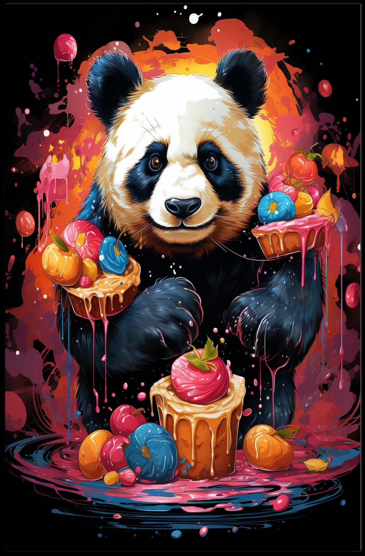 PandaS Sweet Celebration Poster