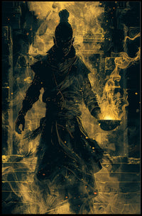 The Enigmatic Monk Poster PosterGoat