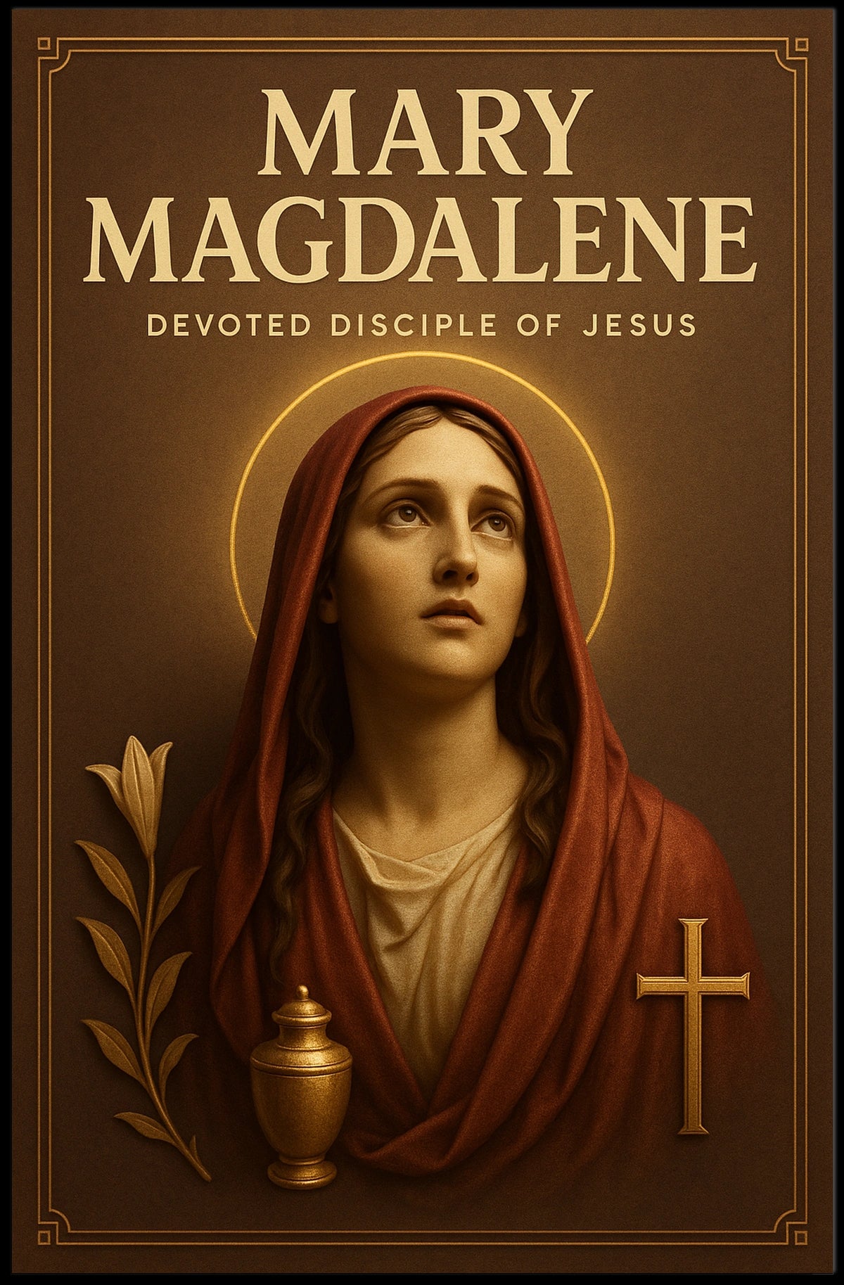 Mary Magdalene Devoted Disciple of Jesus Poster