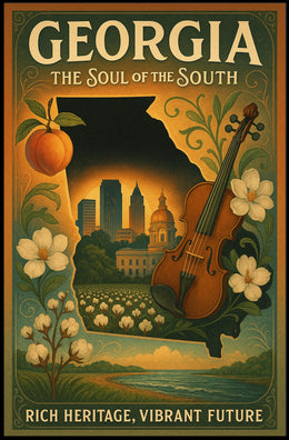 Georgia The Soul of the South Poster