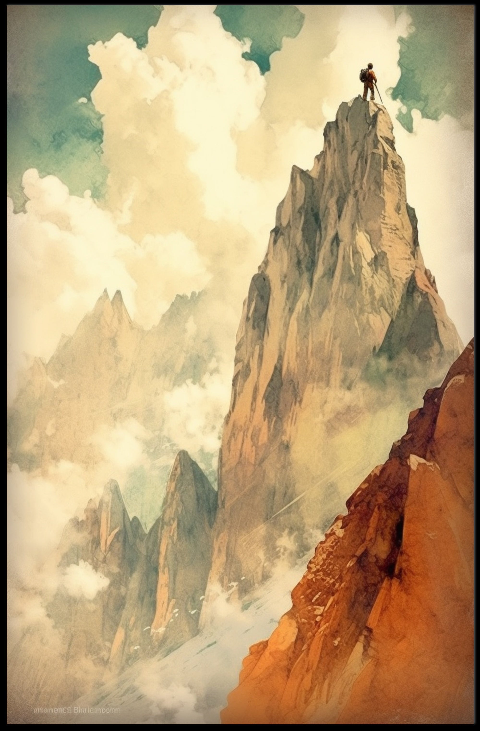 Summit Triumph Poster