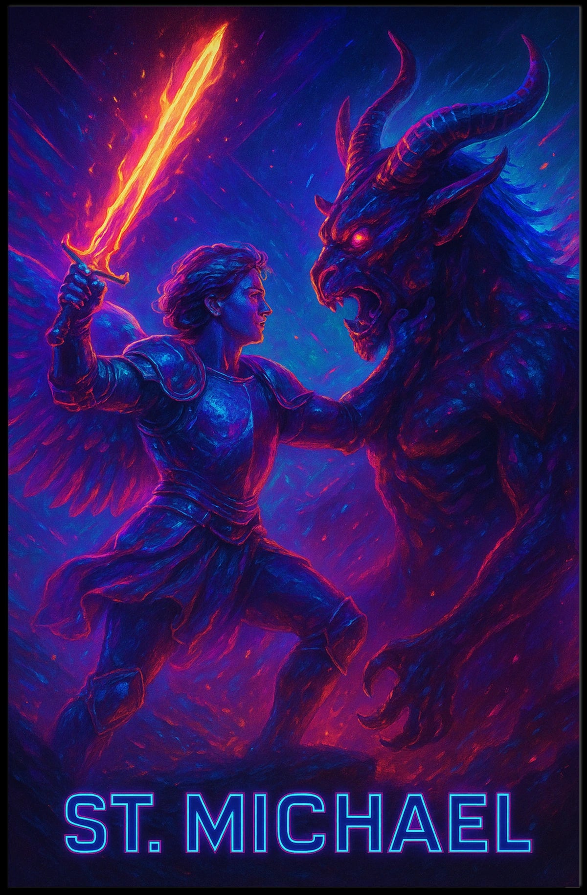 Saint Michael Archangel Poster