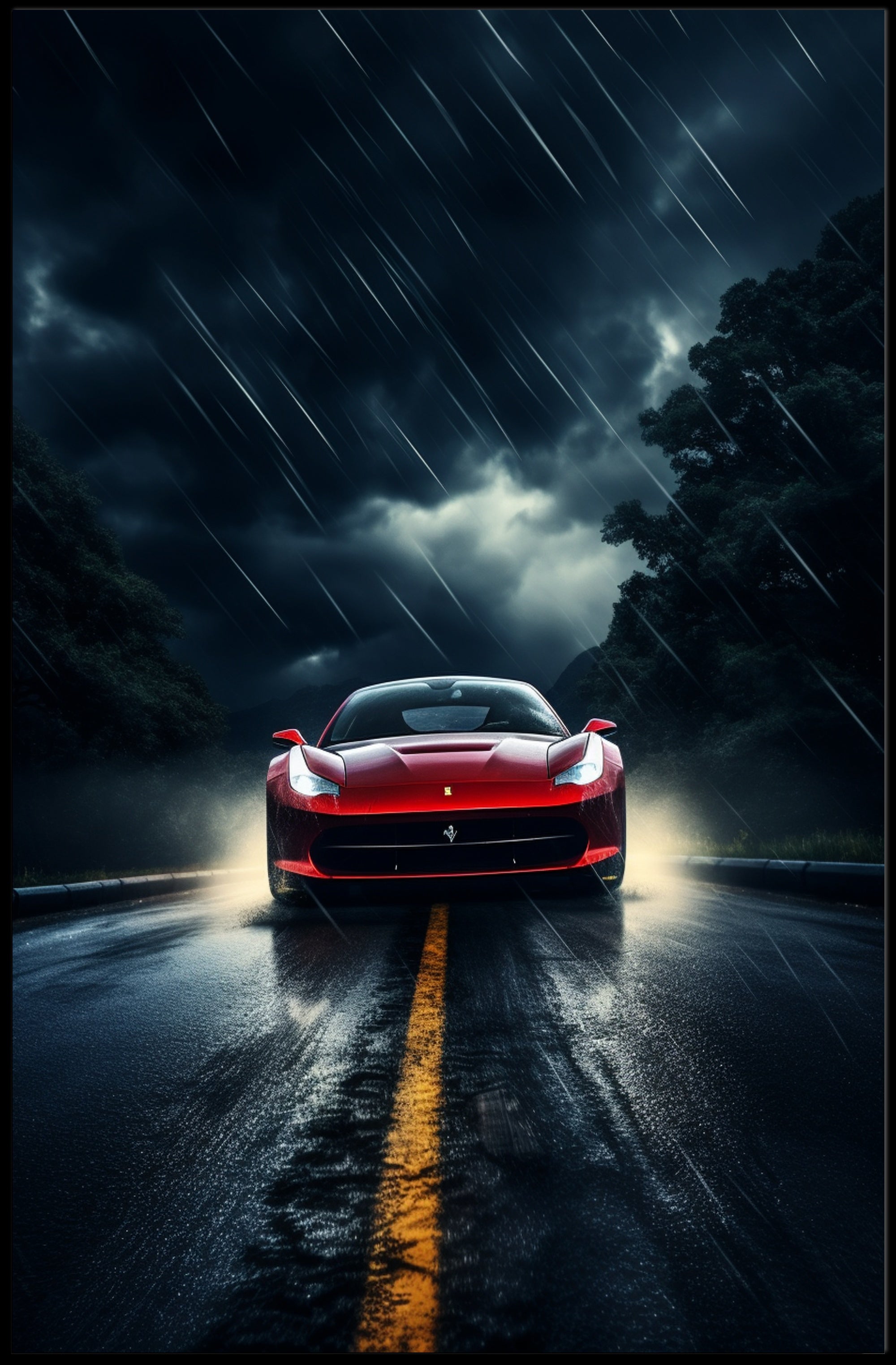 Speed And Storm Poster