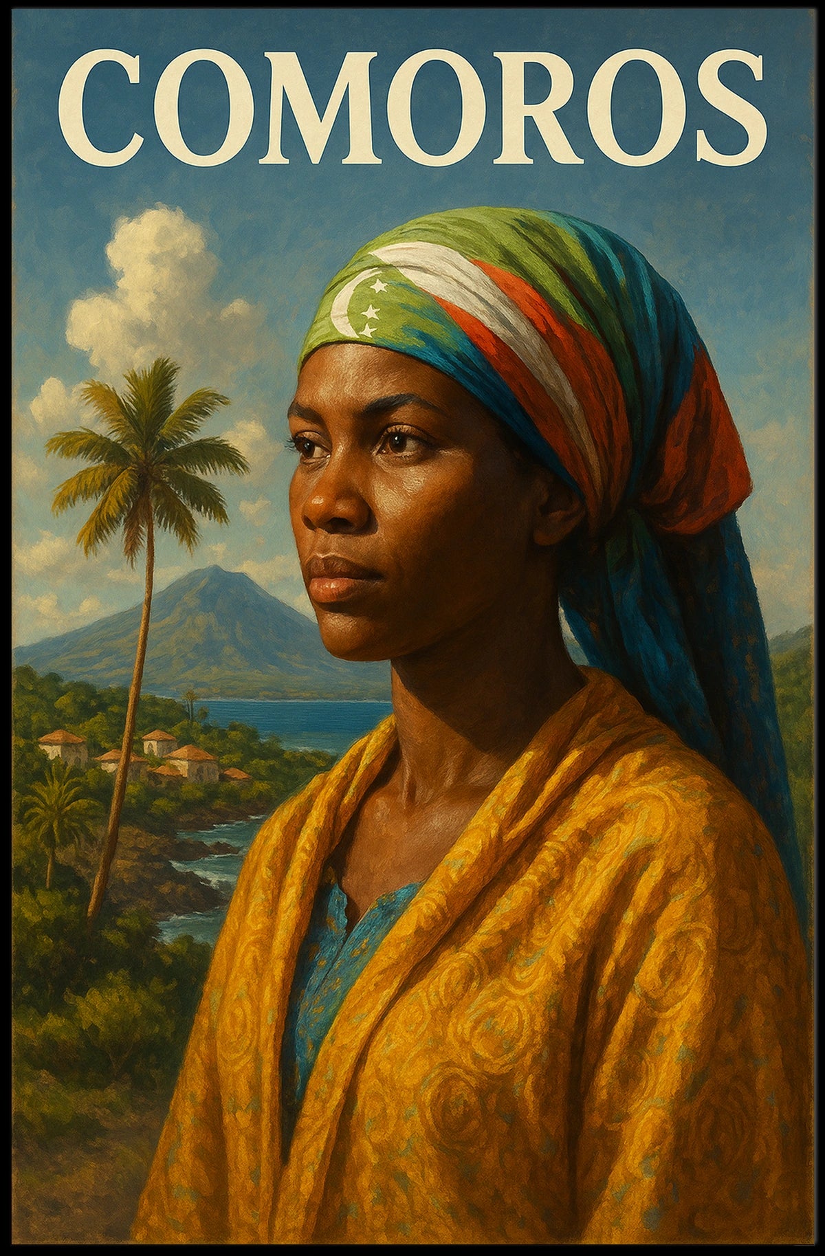 Comoros A Cultural Portrait Poster