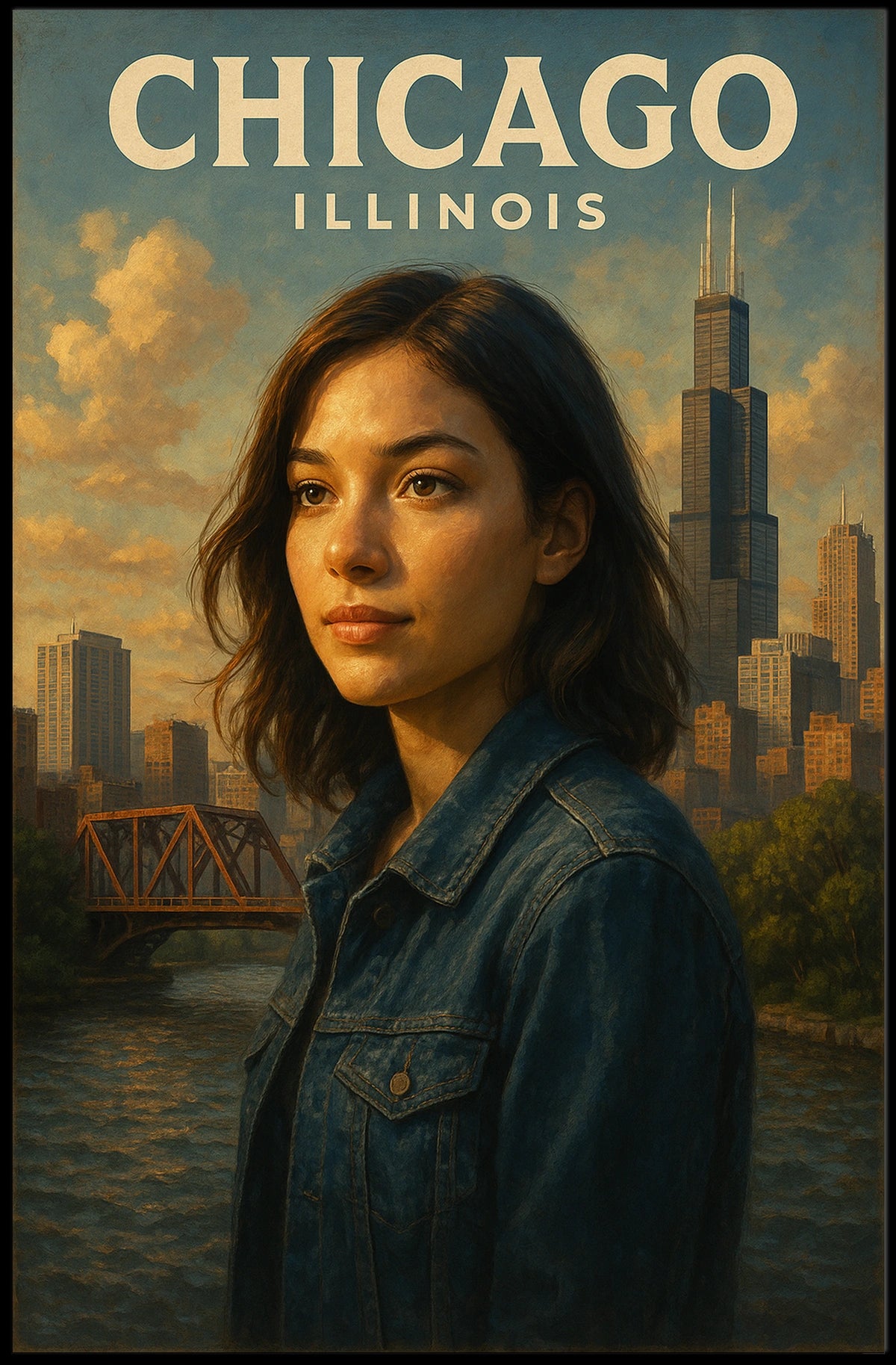 Chicago, Illinois Poster