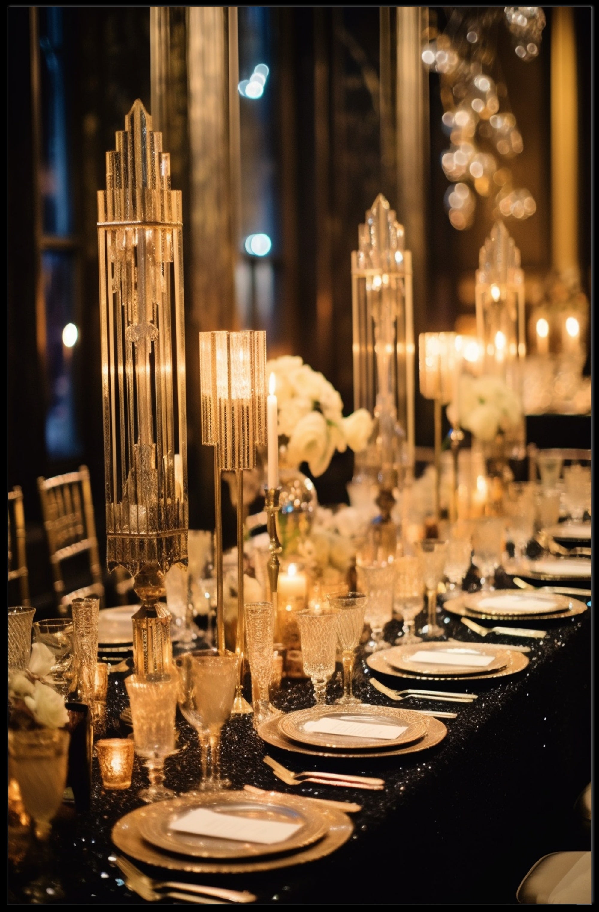 Elegant Evening Banquet Poster