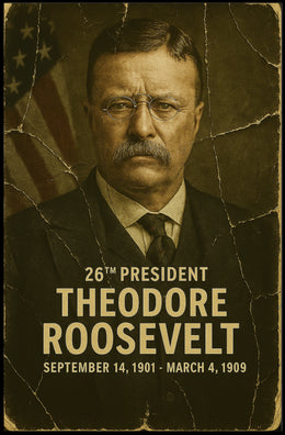 Theodore Roosevelt 26th President Poster