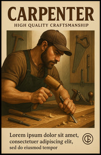 Masterful Carpentry Poster