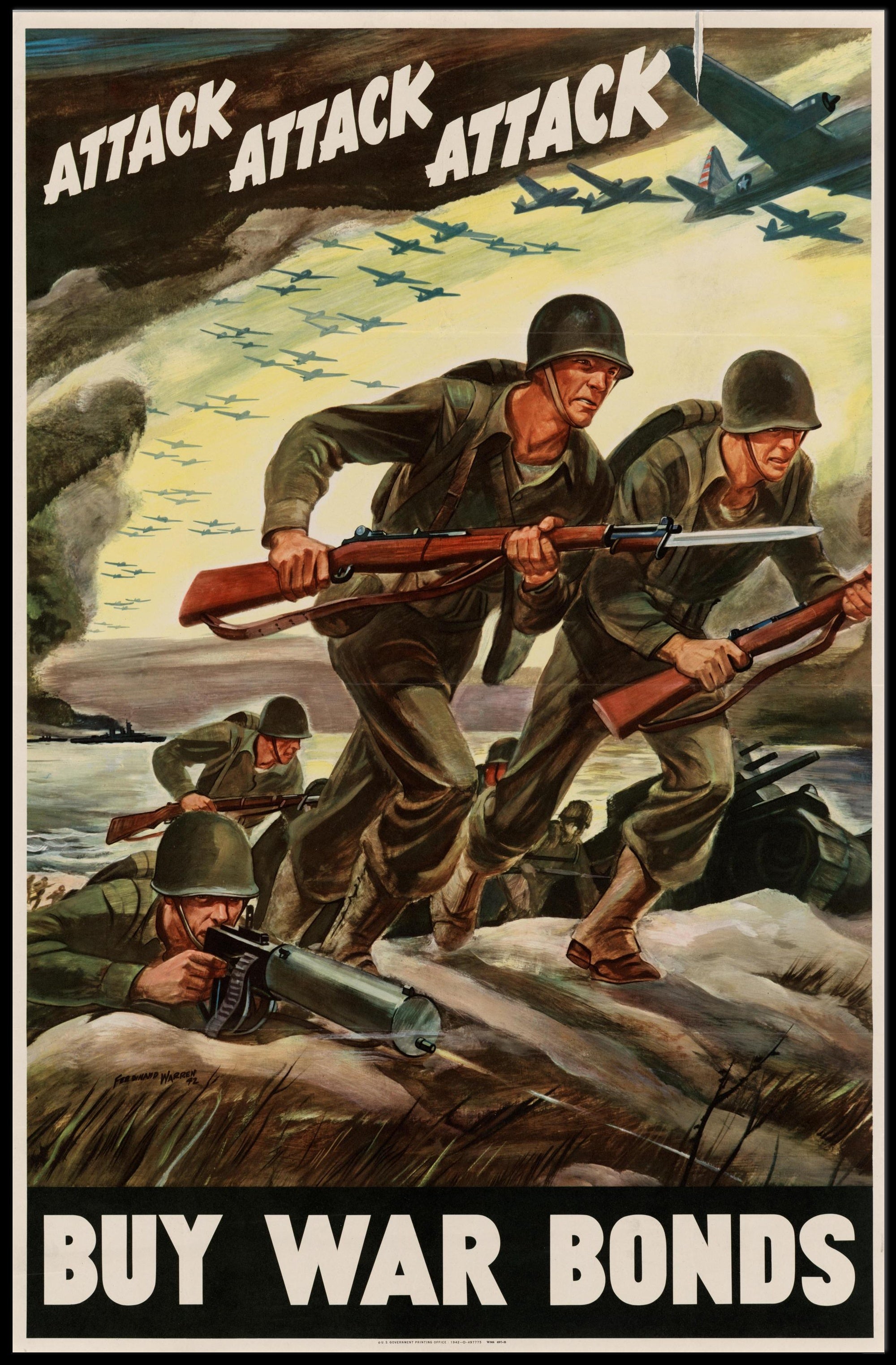 Rally to Support the War Effort Poster PosterGoat