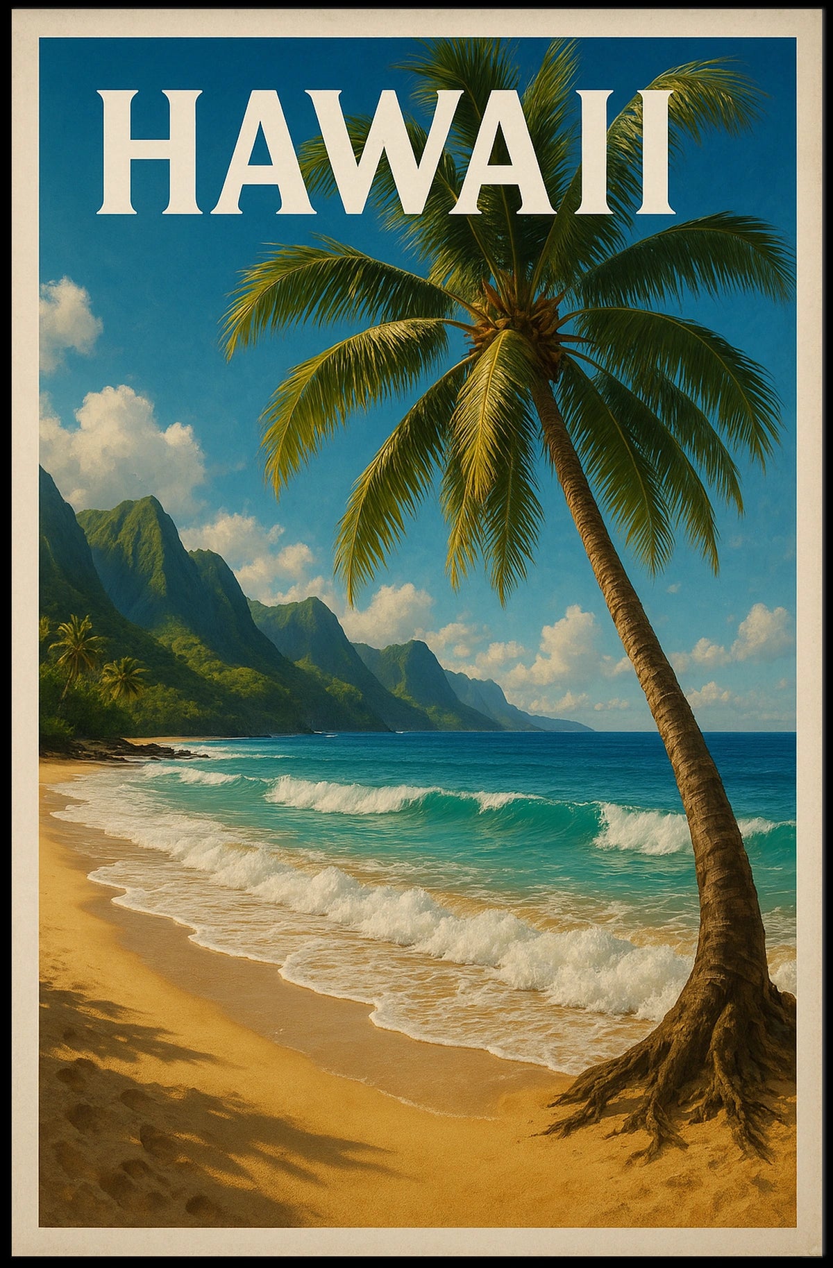 Hawaii Paradise Poster