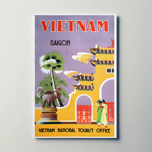 Vietnam Travel Poster