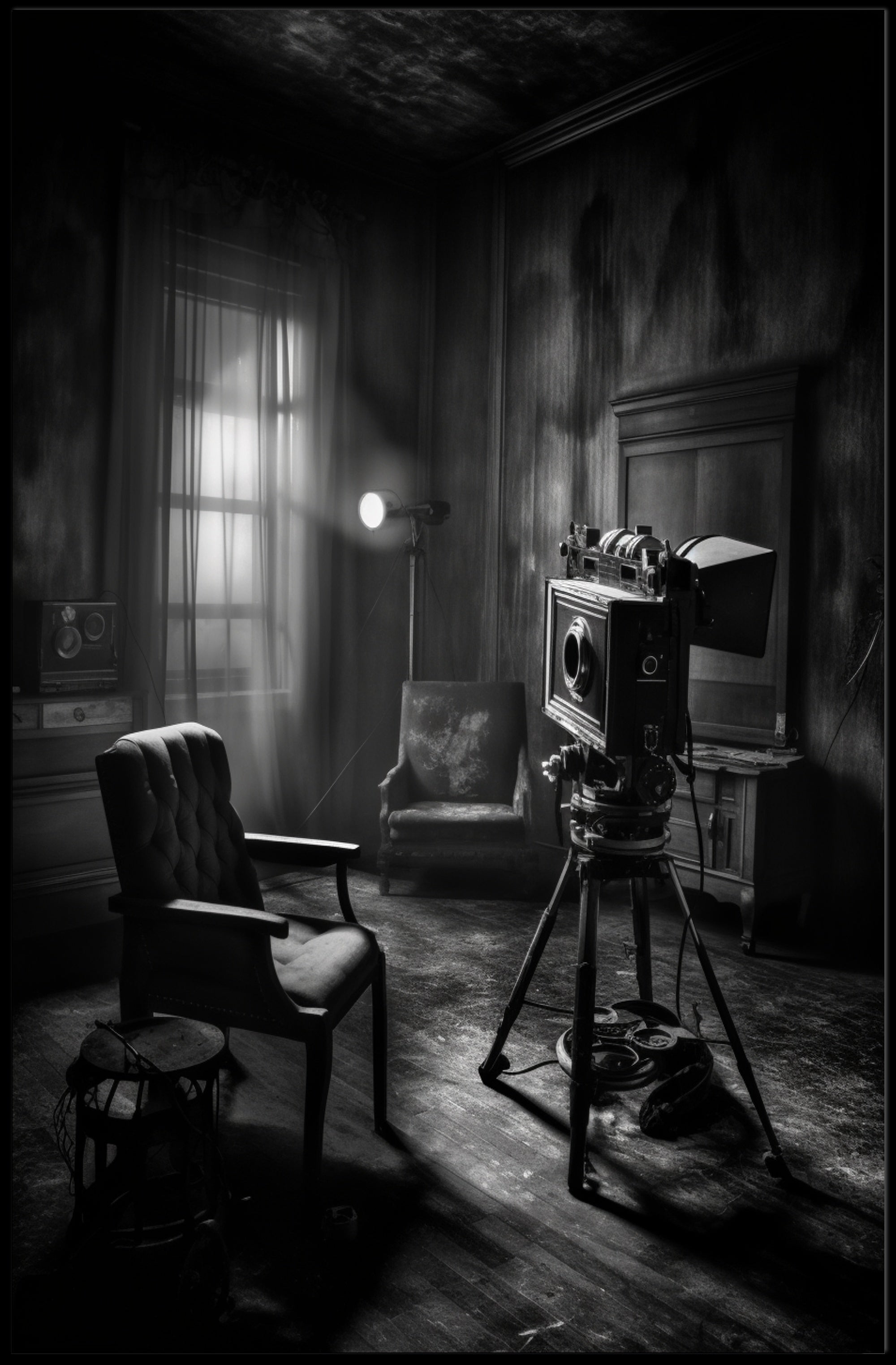 Vintage Photography Studio Poster