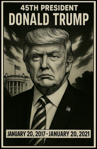 Donald Trump 45Th President Poster