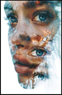 Mysterious Cloaked Figure Fantasy Art Poster Print PosterGoat