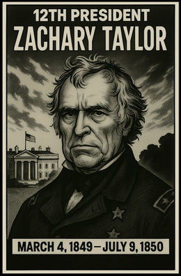 Zachary Taylor 12Th President Poster
