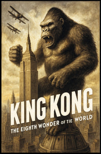 King Kong The Eighth Wonder Poster PosterGoat