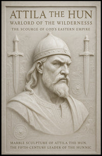 Attila the Hun Warlord of the Wilderness Poster