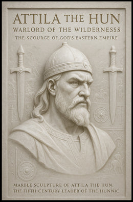 Attila the Hun Warlord of the Wilderness Poster