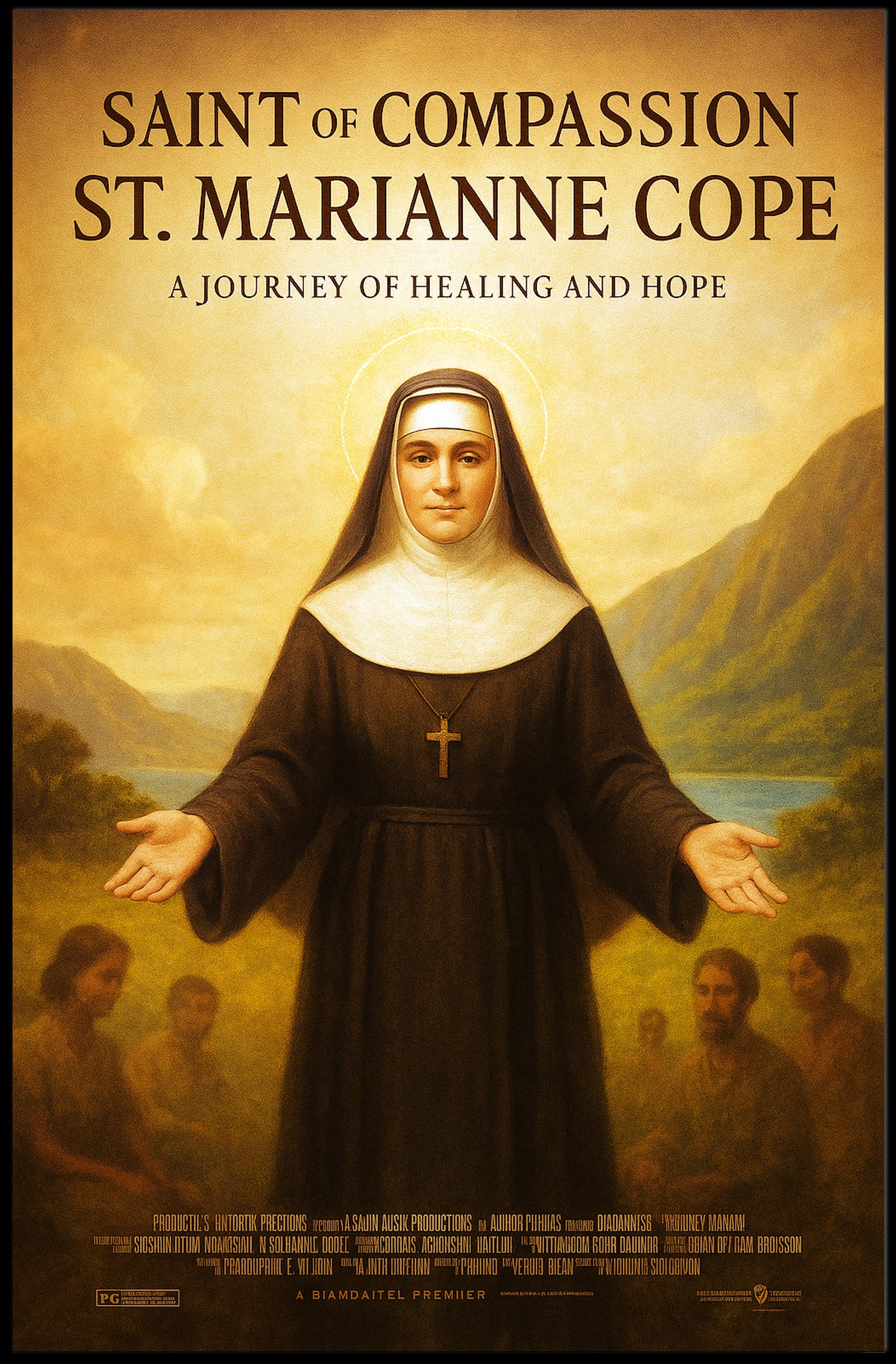 Saint of Compassion St. Marianne Cope Poster PosterGoat