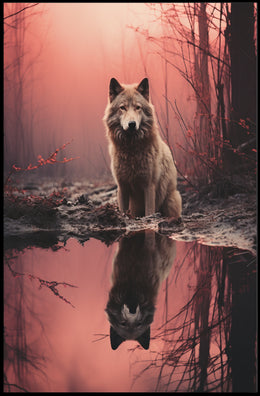 Reflections Of The Wild Poster PosterGoat