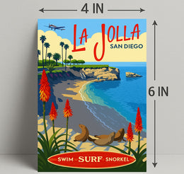 La Jolla San Diego Poster PosterGoat