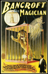 Bancroft The Magician Vintage Poster - Cultural or Heritage Poster