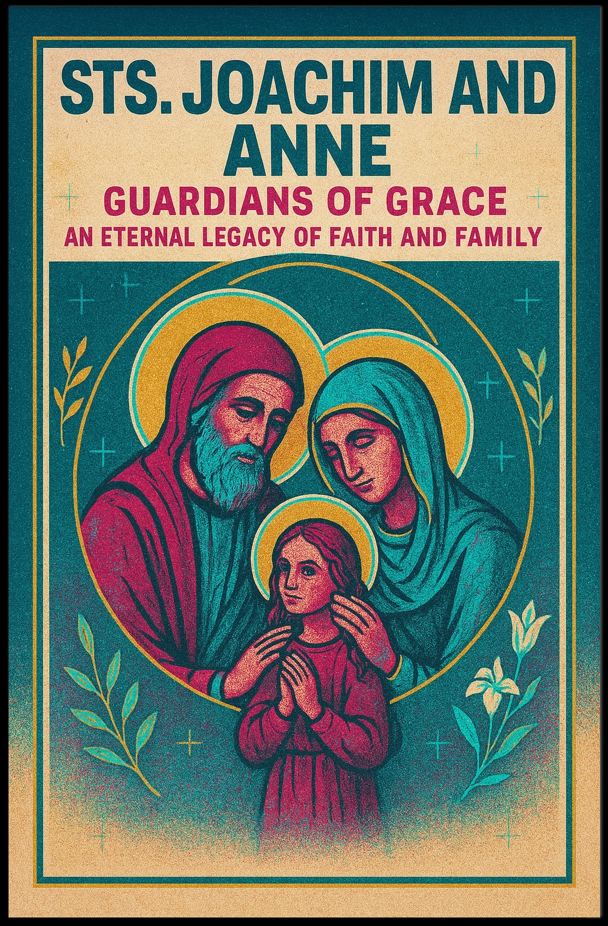 Guardians Of Grace Sts. Joachim And Poster