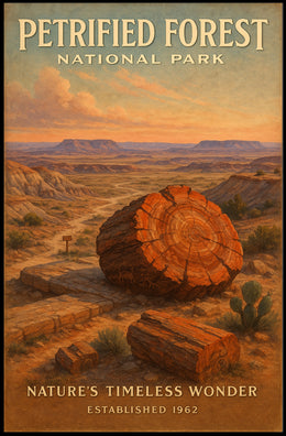 Petrified Forest National Park Wall Art Print