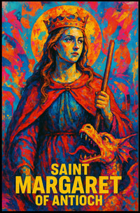 Saint Margaret of Antioch Poster