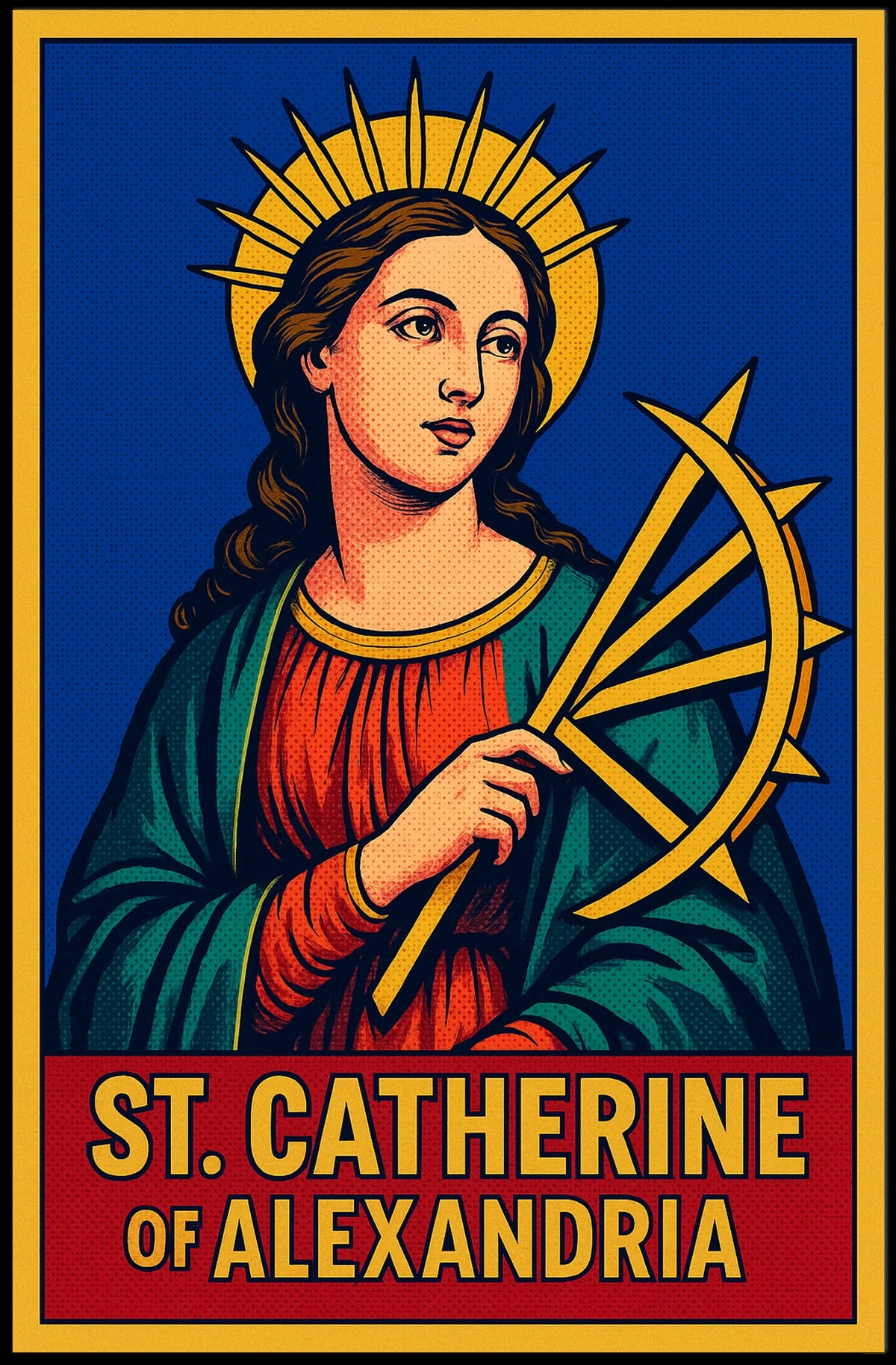 St. Catherine of Alexandria Poster