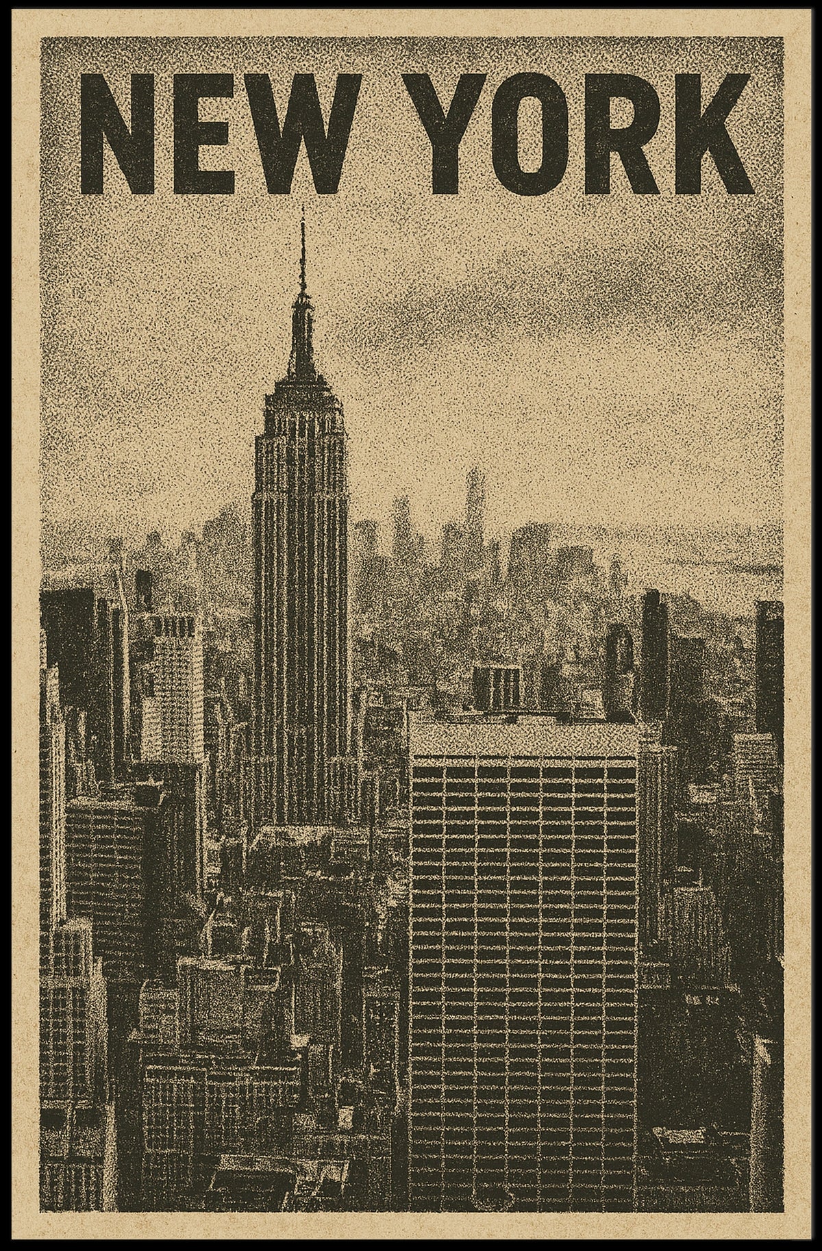 New York Skyline Poster