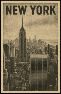 New York Skyline Poster