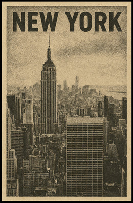 New York Skyline Poster