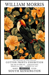 William Morris Exhibition Classic Artistry Poster