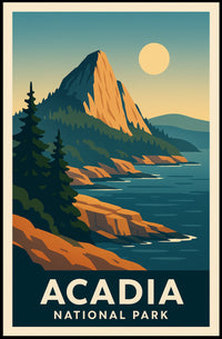 Acadia National Park Poster