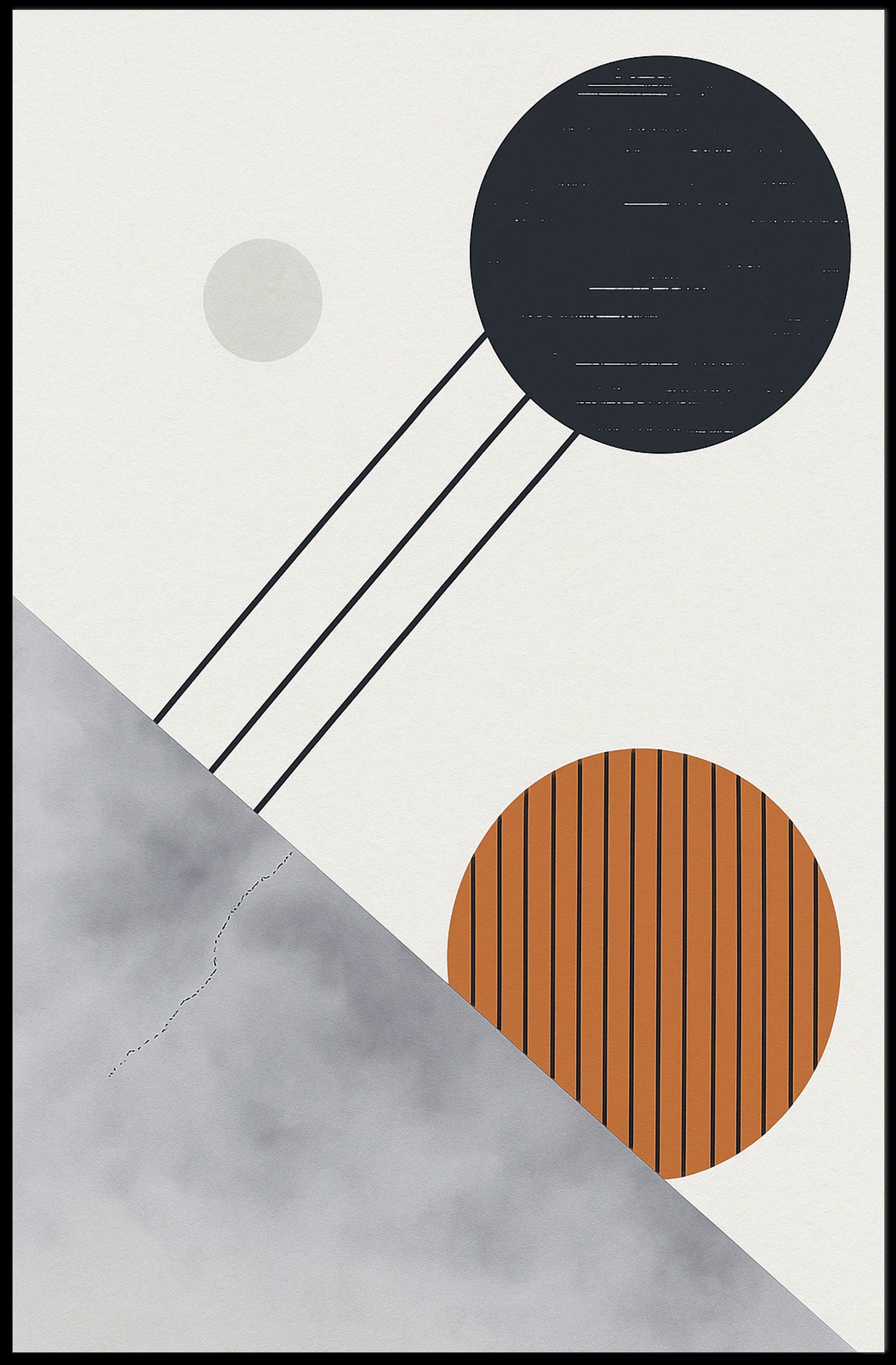 Geometric Harmony Poster PosterGoat