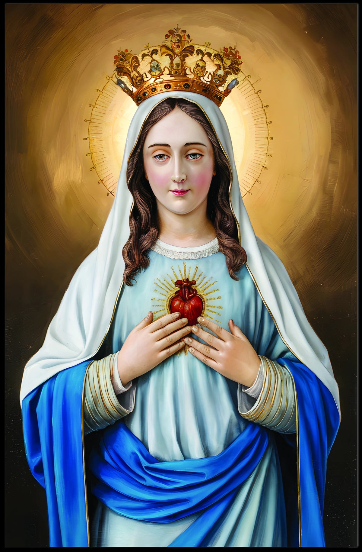 Sacred Heart of Mary Poster