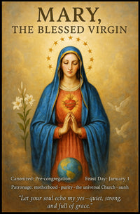 Mary, The Blessed Virgin Poster PosterGoat