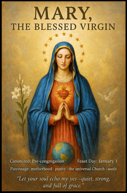 Mary, The Blessed Virgin Poster PosterGoat