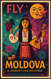 Moldova Travel Celebration Cultural or Heritage Poster PosterGoat
