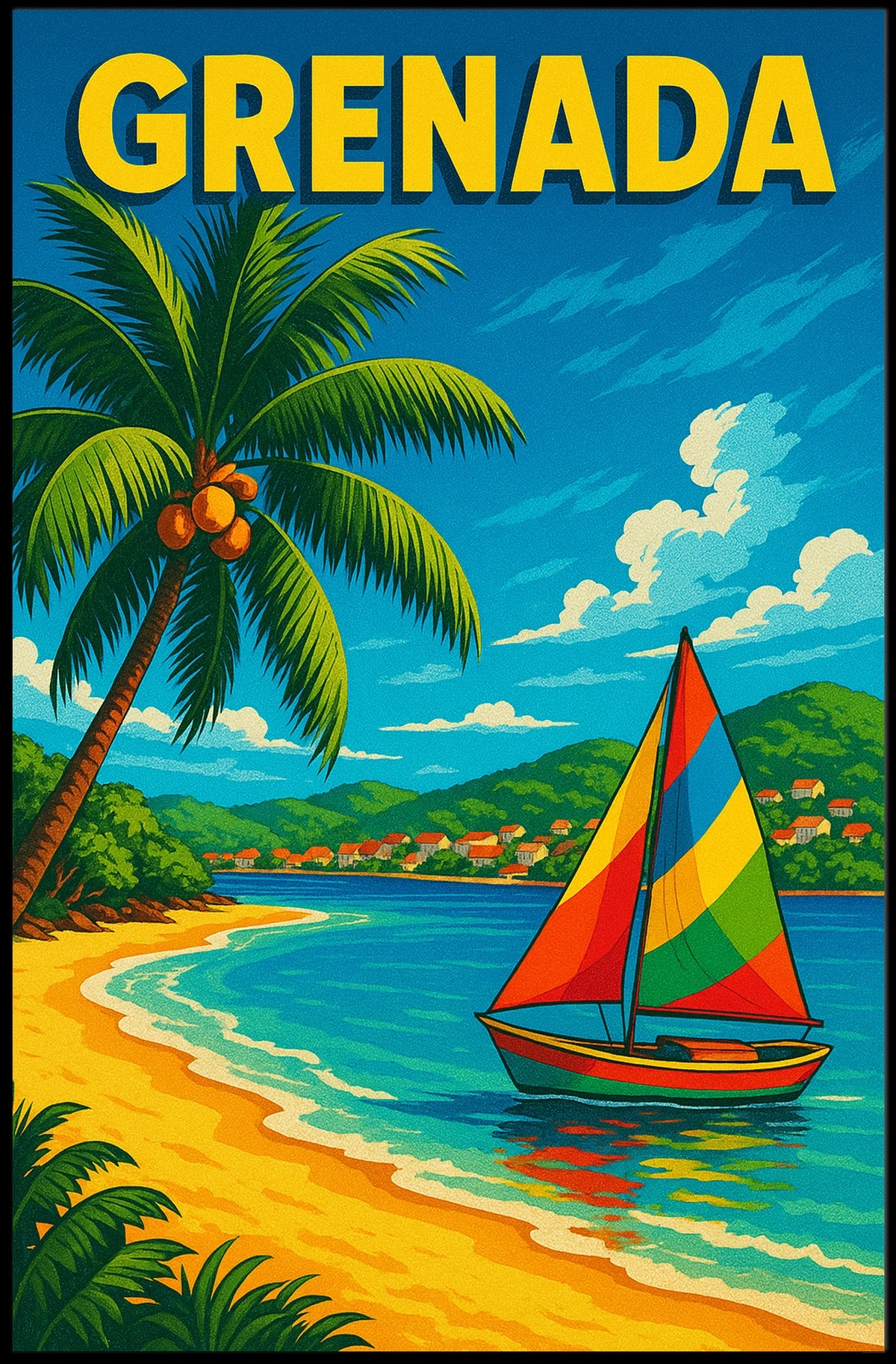 Discover Grenada Poster