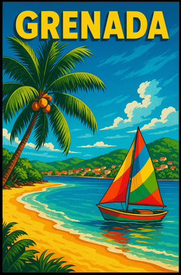 Discover Grenada Poster