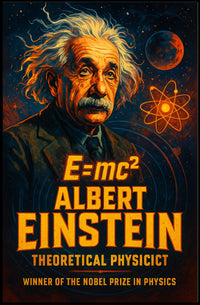 Albert Einstein Nobel Prize In Physics Poster