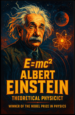 Albert Einstein Nobel Prize In Physics Poster