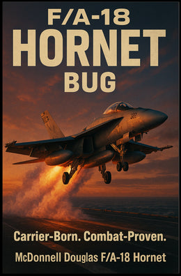 F/A-18 Hornet Takes Flight - Poster