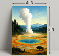 Yellowstone Serenity Poster PosterGoat