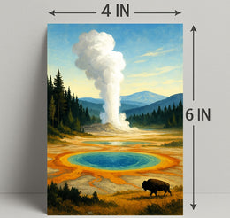 Yellowstone Serenity Poster PosterGoat